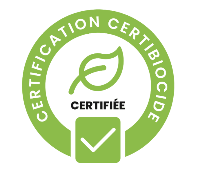 Certification Certibiocide
