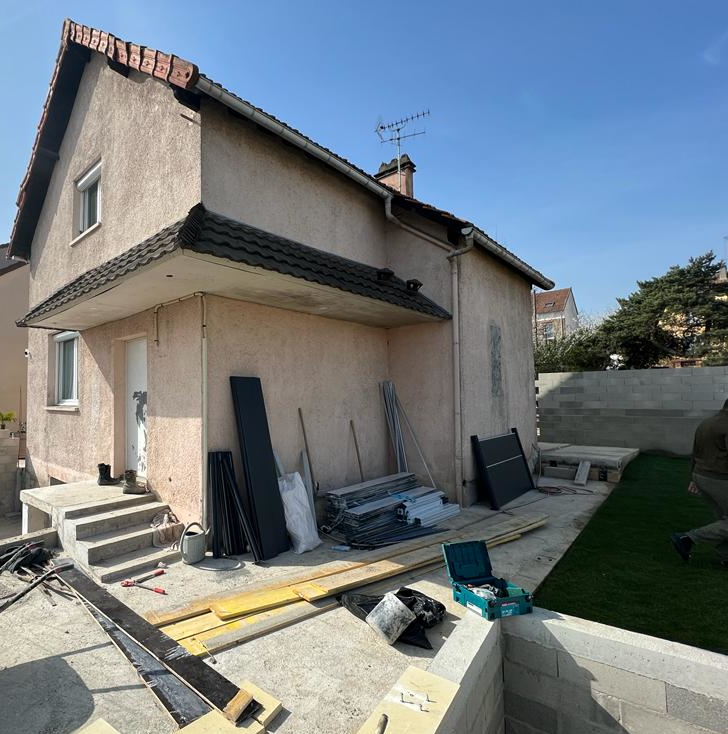 Avant — Isolation par les murs exterieurs