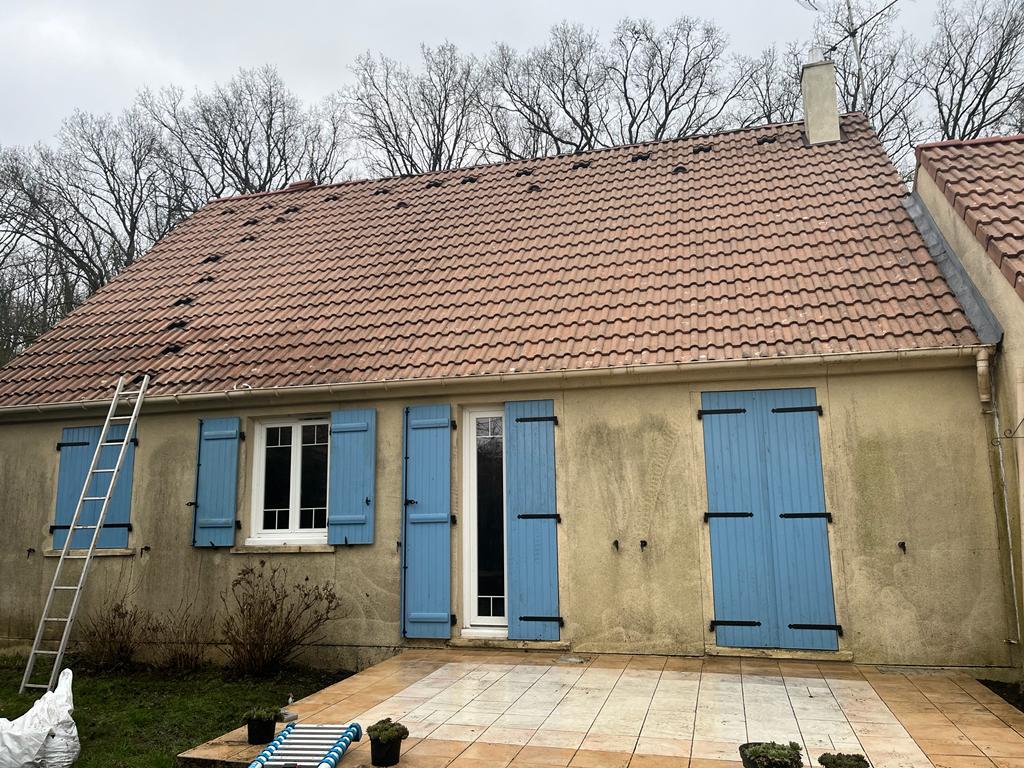 Avant — Isolation par les murs exterieurs