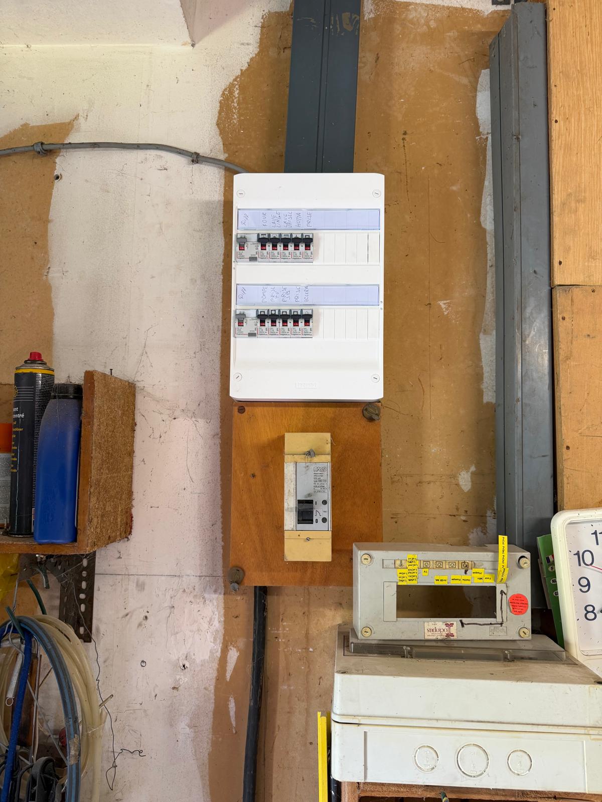Après — Installation tableau electrique