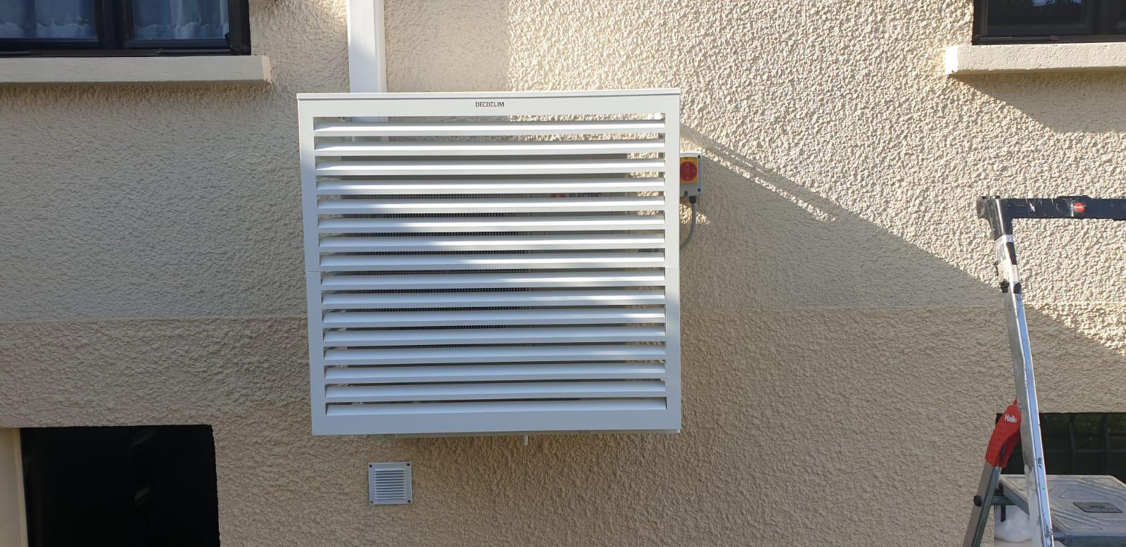 Installation PAC Air/Air + cache groupe