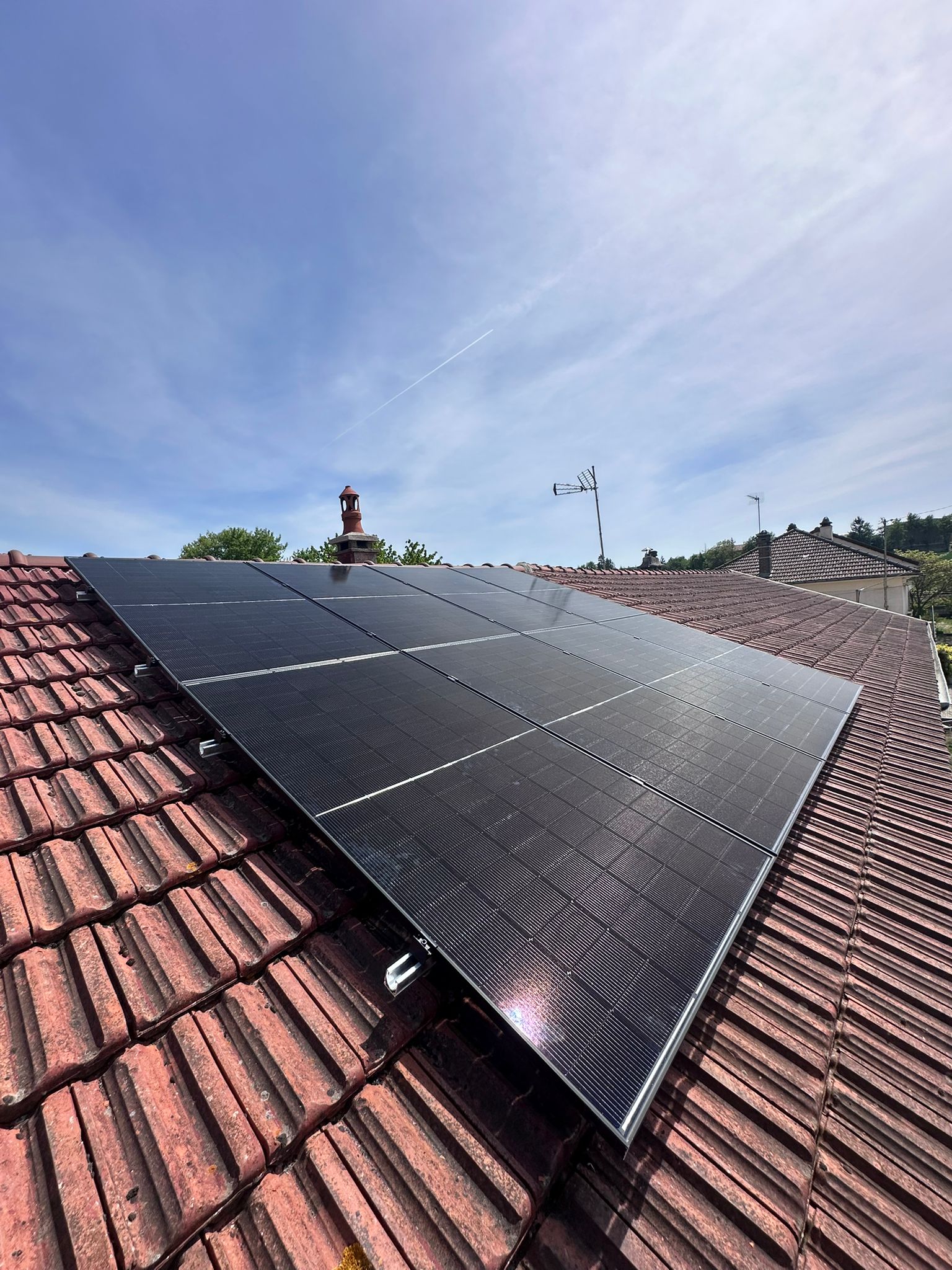 Après — Installation panneaux solaires