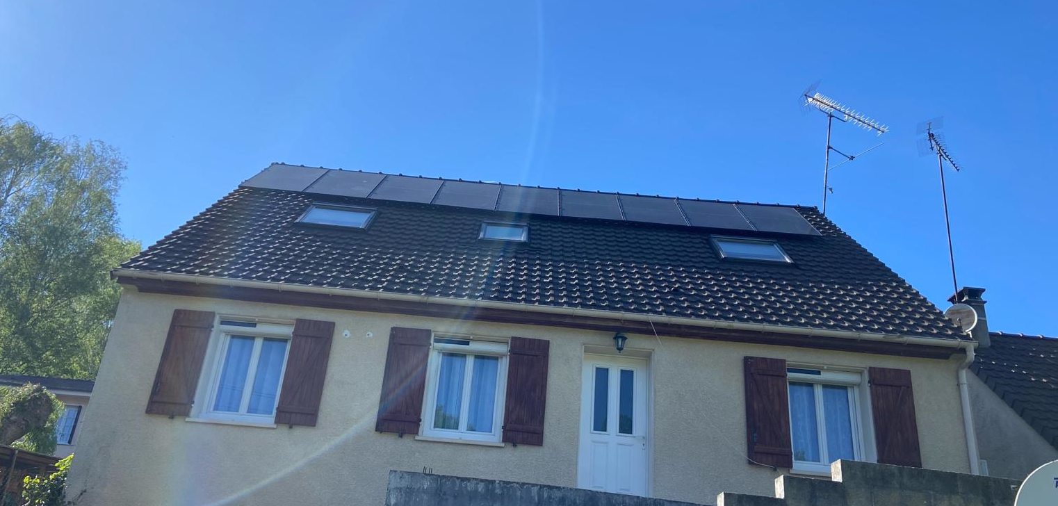 Après — Installation panneaux solaires